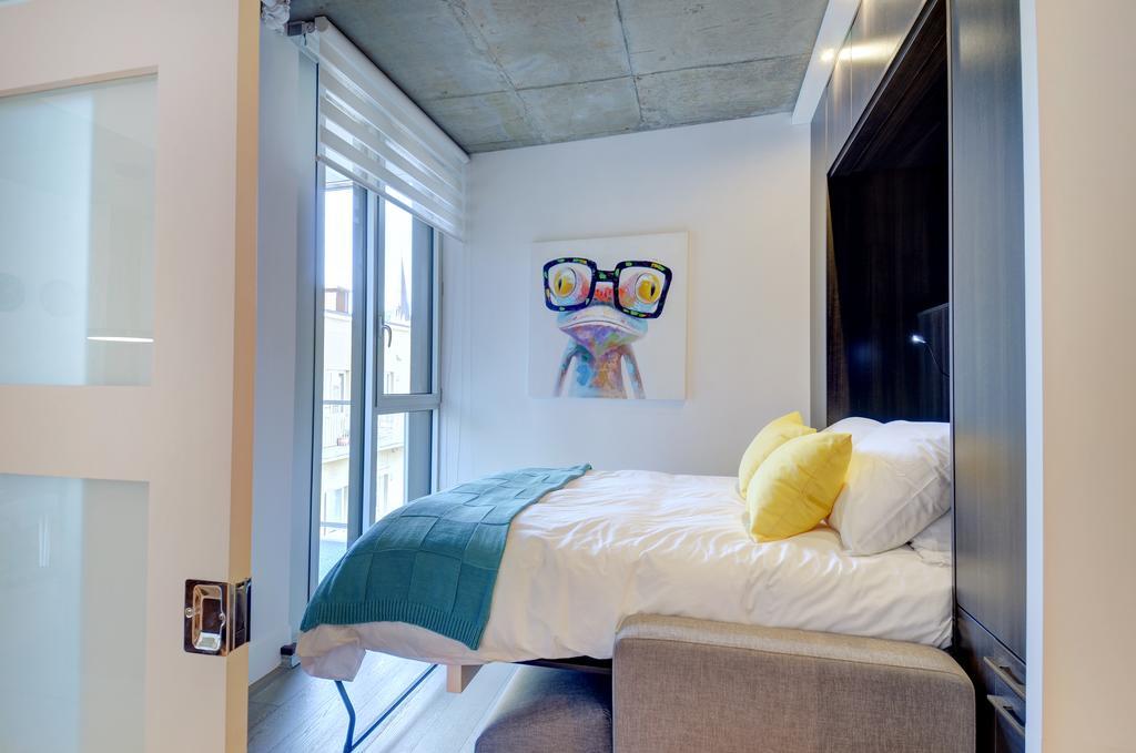 Les Immeubles Charlevoix - Le 760-404 Appartement Québec Kamer foto