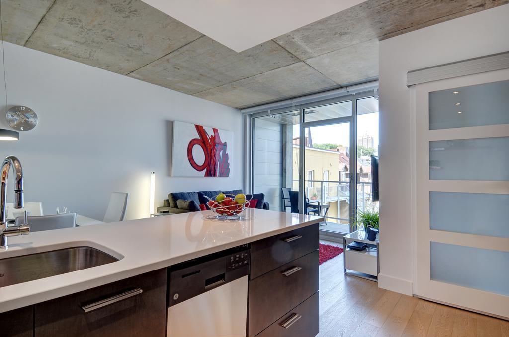 Les Immeubles Charlevoix - Le 760-404 Appartement Québec Buitenkant foto