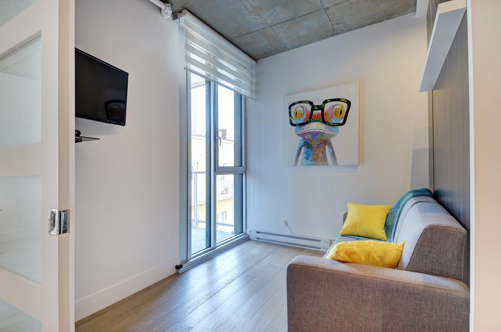 Les Immeubles Charlevoix - Le 760-404 Appartement Québec Kamer foto